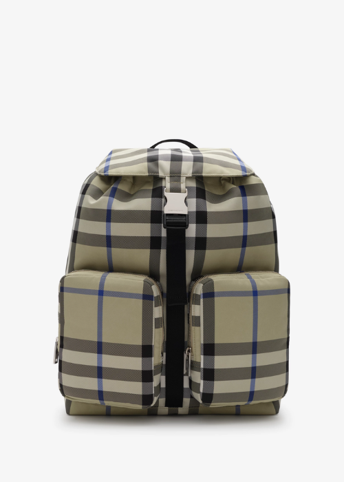 Medium Check Backpack