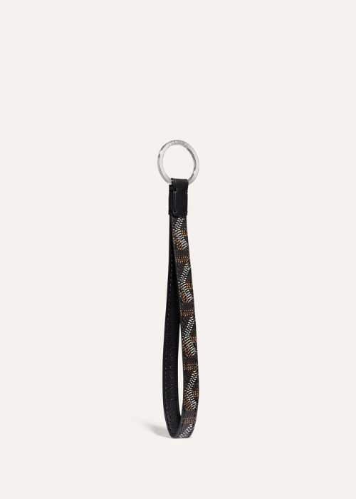 Goyard Sésame Key Ring in Black / Black