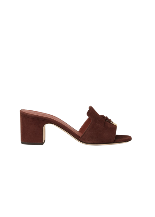 Summer Charms Sandal in Suede Goat Leather