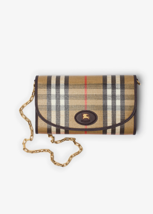 Highlands Chain Strap Wallet? in Sand - Women