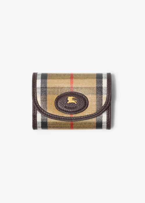 Highlands Coin Wallet in Sand - Women | Burberry® Official