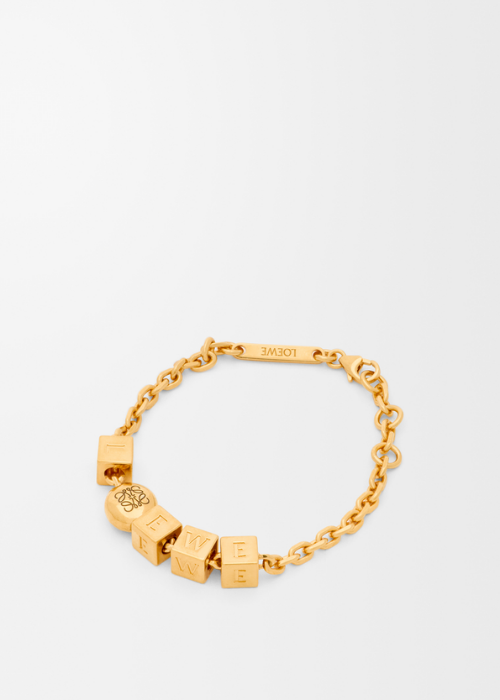  Loewe Pebble-Cube Bracelet.