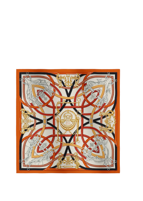 White - Scarves 90 - Silk Scarves 