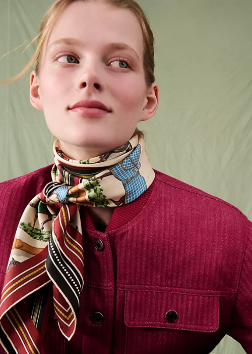 Couvertures et Tenues de Jour Bandana double face