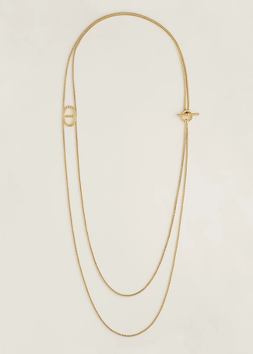 Chaine d'ancre Danae long necklace 