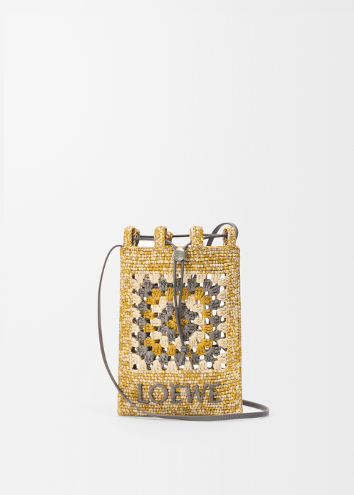LOEWE Drawstring Crochet Pocket Bag 