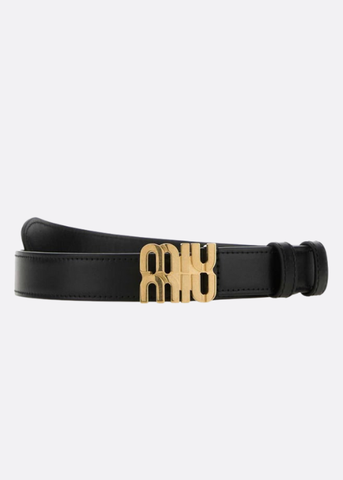Miu Leather Belt