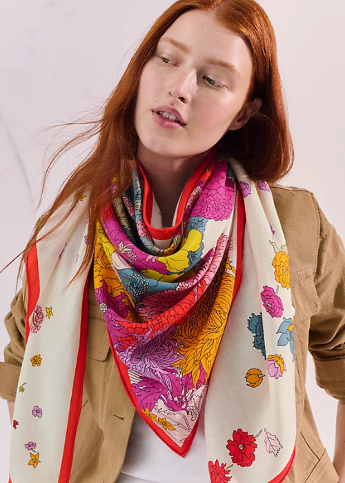 Red - Cashmere shawls and stoles 