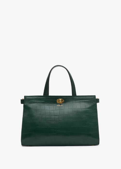  Burberry Small Cotswolds Tote Bag in Ivy Green
