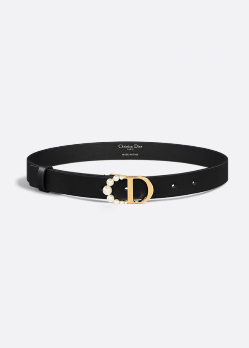 Dior DC Belt with Pearls on It