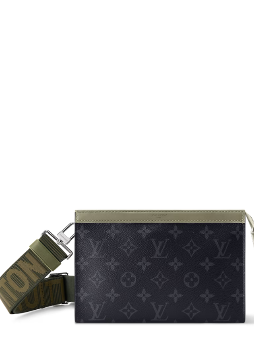 Louis Vuitton Gaston Wearable Wallet in Monogram Eclipse 