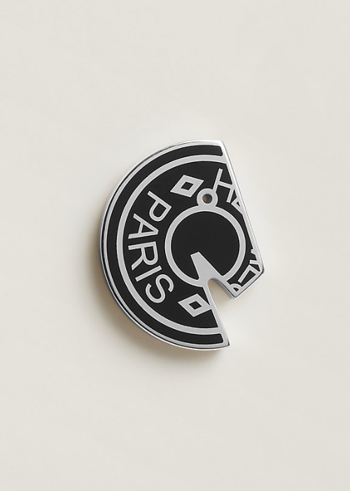  black lacquered metal Hermès Carrousel