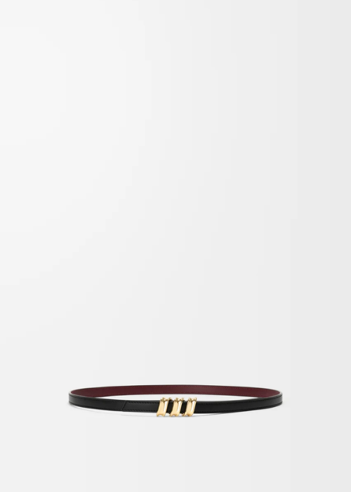 LOEWE Reversible Coil Belt in Smooth Calfskin