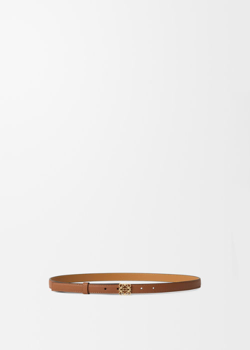 LOEWE Anagram Belt in Grained Calfskin 