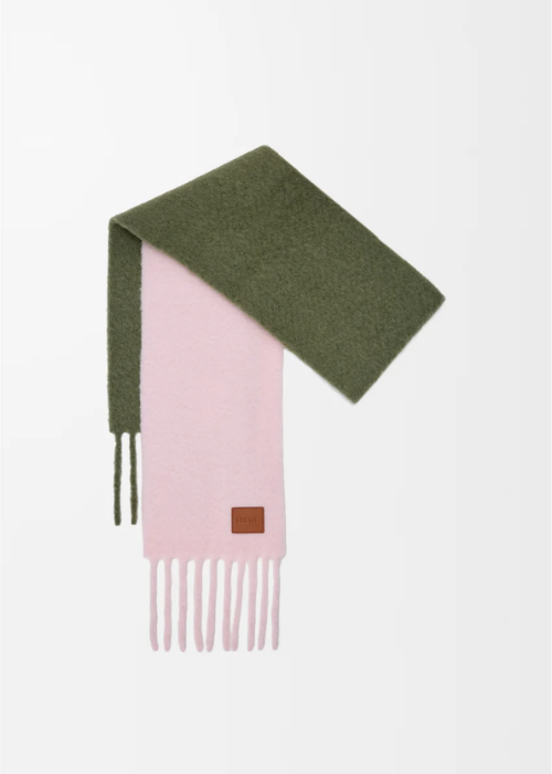 LOEWE Scarf in Alpaca and Wool 