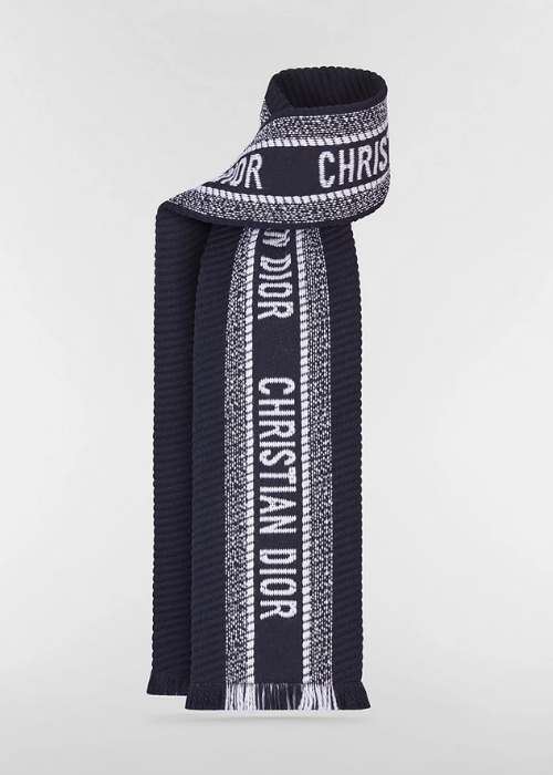 Dior Oblique University Reversible Scarf