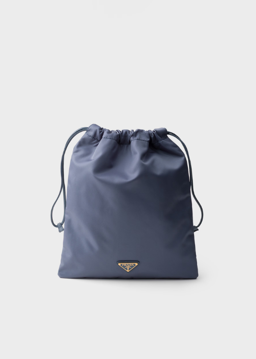Prada Wish Re-Nylon Pouch in Aviation Blue