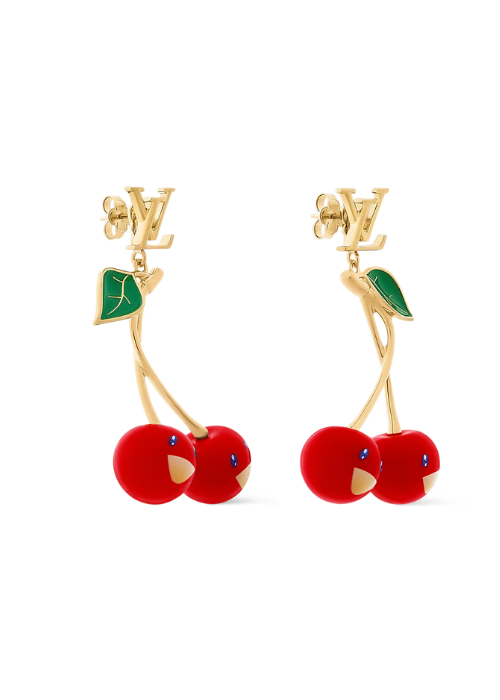 LV x TM Cerise Earrings