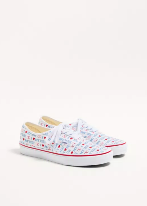  Valentino Garavani and Vans low-top trainer