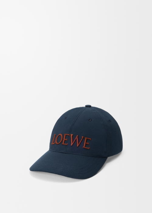 LOEWE Cap in Canvas 
