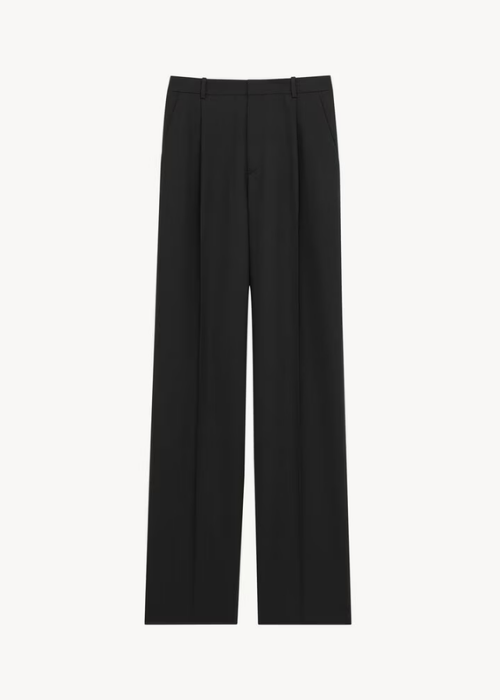 pants in wool in Black | Saint Laurent