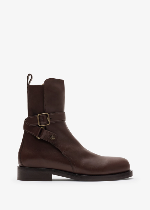 Burberry Leather Ledger Jodhpur Boots
