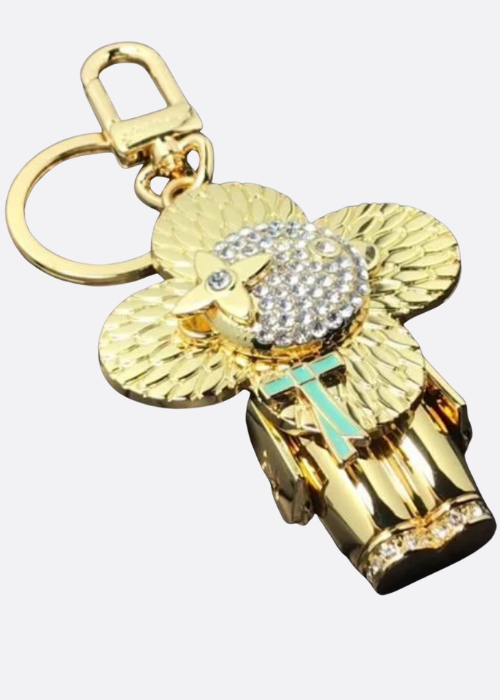 Gold Finished Metal Blooming Charm