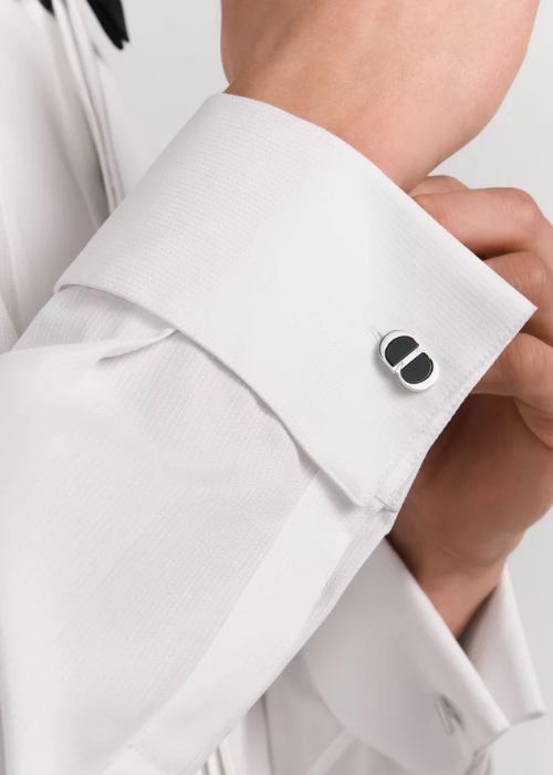 Dior 'CD Icon' cufflinks with silver-tone brass