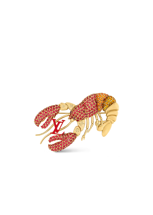 LV Lobster Brooch