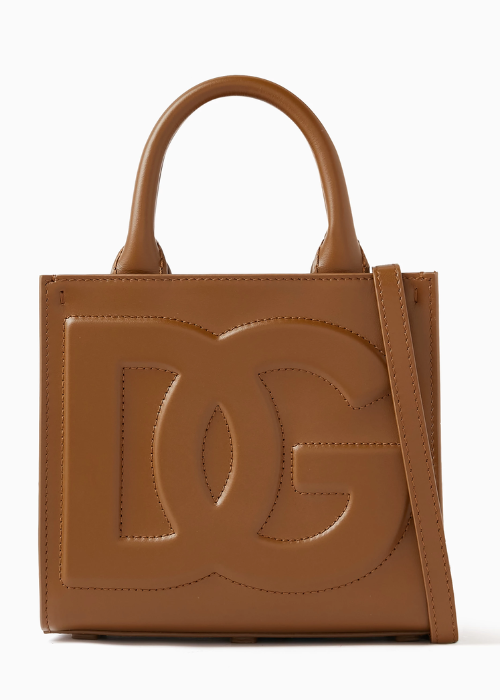DG Shoulder Bag In Brown
