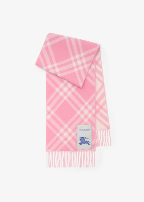 Burberry Check Cashmere Scarf