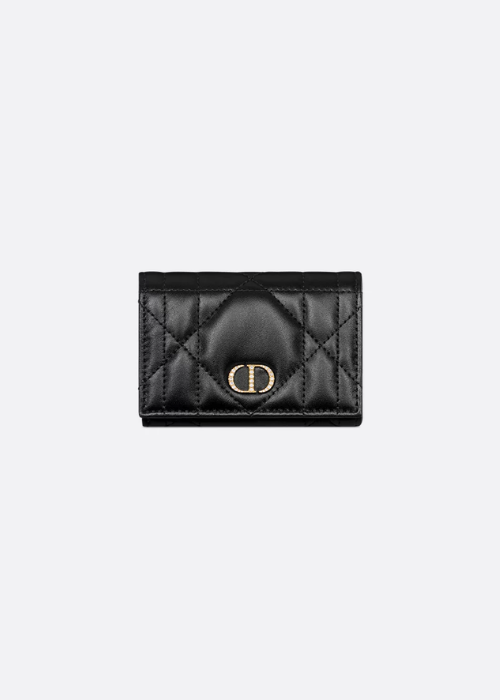Dior Caro Glycine Wallet with Crystals Powder Pink