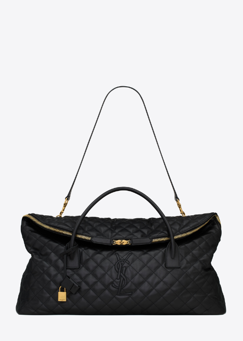 ES Giant Travel Bag in Quilted Leather