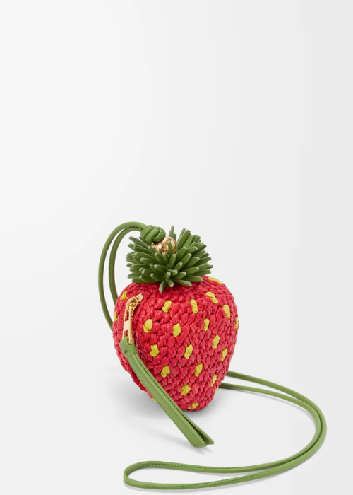 LOEWE x Paula's Ibiza Strawberry Coin Purse 