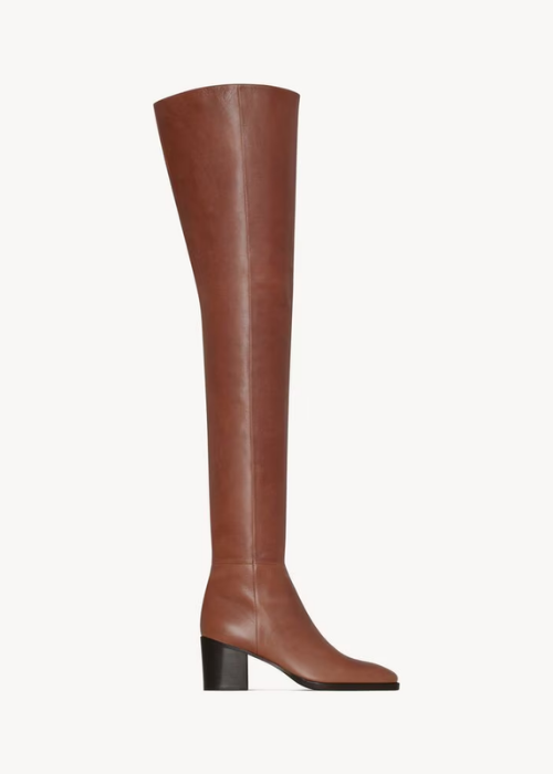 ODÉON boots in smooth leather in Brown