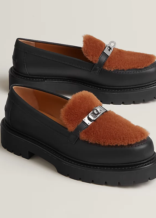 Icone loafer - Black | Hermès
