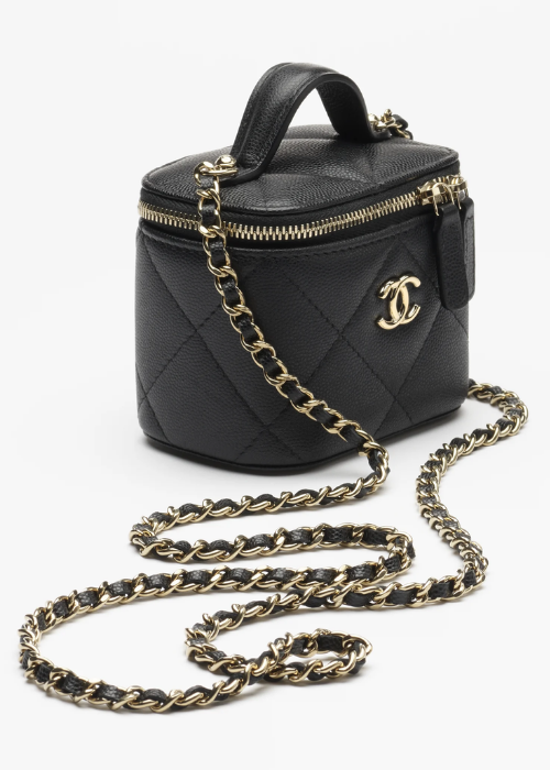 Small vanity with chain