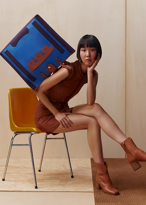 Monsieur B cutting tote bag