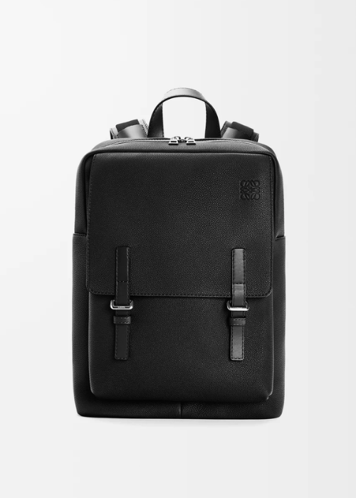  LOEWE Military Backpack in Soft Grained Calfskin.