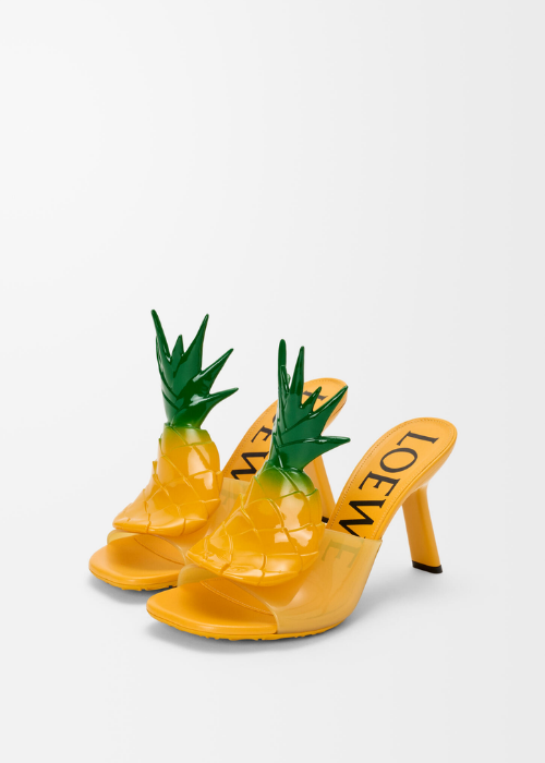  Loewe Petal Pineapple Sandal in PVC