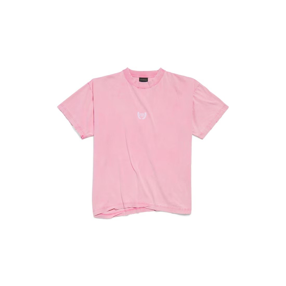 Laurel Classic Boxy T-Shirt in Baby Pink Dry Jersey